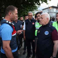 Başkan Bozbey’den yangın bölgesine ziyaret 