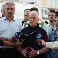 Başkan Bozbey’den yangın bölgesine ziyaret 