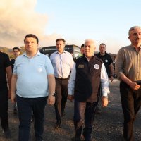 Başkan Bozbey, “Yangının 6 farklı bölgede bir anda başlamış olması düşündürücü” 