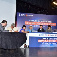 Orkent Sitesi Kentsel Dönüşüm Projesi’nde imzalar atıldı 