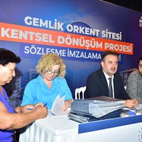 Orkent Sitesi Kentsel Dönüşüm Projesi’nde imzalar atıldı 