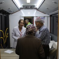 Büyükşehir’den yangın bölgesinde sağlık hizmeti 