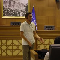 Stajyerler oryantasyon eğitiminde 