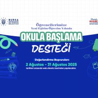 Büyükşehir'den öğrencilere eğitim desteği 