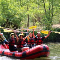 Bursa’da gençler rafting heyecanı yaşadı 