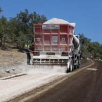 Mustafakemalpaşa’nın kırsal yollarına konfor geliyor 