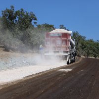 Mustafakemalpaşa’nın kırsal yollarına konfor geliyor 