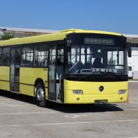 Adıyaman Belediyesi'ne hibe edilen otobüs yola çıktı 