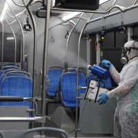 Büyükşehir’den ulaşımda hijyen seferberliği 