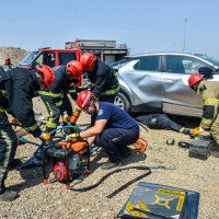 Bursa itfaiyesinden nefes kesen tatbikat 