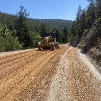 Dağ ilçelerinin yollarına Büyükşehir imzası  