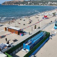 Mavi bayraklı sahile çifte koruma 