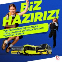 Okullar açılıyor, toplu ulaşım hazır  
