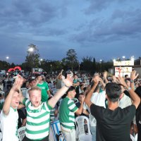 Milli heyecan ve Bursaspor maçı dev ekrana yansıdı 