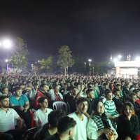 Milli heyecan ve Bursaspor maçı dev ekrana yansıdı 