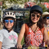 ‘Renkli pedallar’ sağlıklı bir çevre için çevrildi 