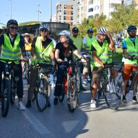 ‘Renkli pedallar’ sağlıklı bir çevre için çevrildi 