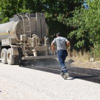 Dağ ilçelerinde ulaşıma konfor geldi 