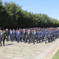 Bursa İtfaiyesi'nden Anıtkabir'e ziyaret 
