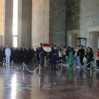 Bursa İtfaiyesi'nden Anıtkabir'e ziyaret 