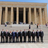 Bursa İtfaiyesi'nden Anıtkabir'e ziyaret 