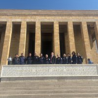 Bursa İtfaiyesi'nden Anıtkabir'e ziyaret 
