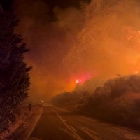 “Yangına karşı yoğun bir mücadele başlatıldı” 