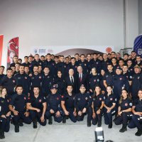 Harmancık'a tam donanımlı itfaiye binası 