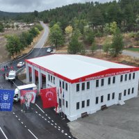 Harmancık'a tam donanımlı itfaiye binası 