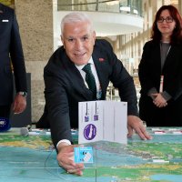 Denizden çıkan atıklar Marmara Forum’da sergilendi 