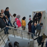 Büyükşehir Belediyesi’nde gerçeği aratmayan tatbikat 