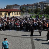 Büyükşehir Belediyesi’nde gerçeği aratmayan tatbikat 