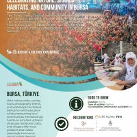 Bursa, sürdürülebilir turizmde dünya sahnesinde 