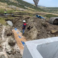 Uludağ’ın içme suyu hattı yenilendi 