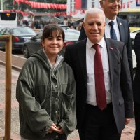 Bursalılar, Atatürk ile aynı karede 