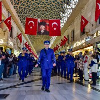 Büyükşehir Bandosu’ndan Hanlar Bölgesi’nde mini konser 