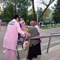Huzurevinde deprem ve yangın tatbikatı 