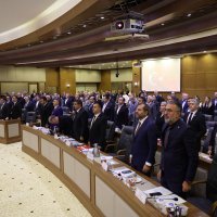 Bursa Büyükşehir Belediye Meclisi'nden şehitlere saygı duruşu 