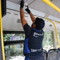 Bursa'da otobüsler daha da güvenli 