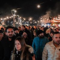 Bursa Yeni Yıl Meydanı’nda yılbaşı coşkusu 