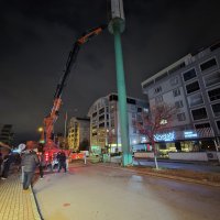 Büyükşehir kar ve lodosa geçit vermedi 
