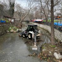 Büyükşehir'den Misi'de dere ve çevre temizliği 