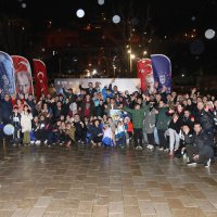 Tarihi Çarşı'nın gece atmosferinde oryantiring heyecanı 