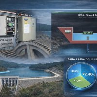 Çınarcık Barajı'na teknolojik takip 