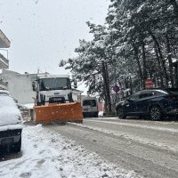 Büyükşehir karla mücadelede sahada 