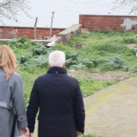 Başkan Bozbey’den Yaren Leylek ve Adem Amca'ya ziyaret 