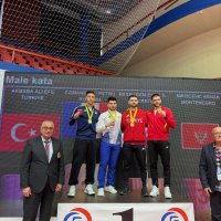 Belediyesporlu karateci Beşbadem, Balkan üçüncüsü 