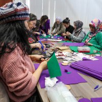 Bursa'da kadın dayanışması 