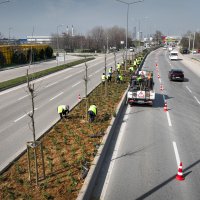 Bursa'da cadde ve bulvarlara estetik dokunuş 