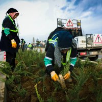 Bursa'da cadde ve bulvarlara estetik dokunuş 